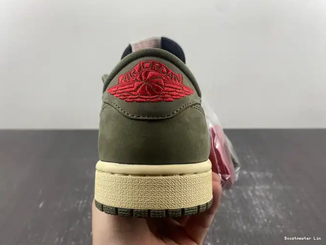 Bmlin shoes DM7866-002 X SP OG JORDAN OLIVE' TRAVIS SCOTT AIR 1 'BLACK LOW 0514